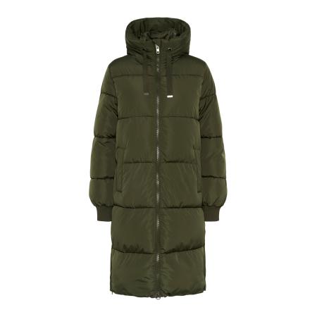 Kaffe Kaffe Wintermantel KANika donkergroen