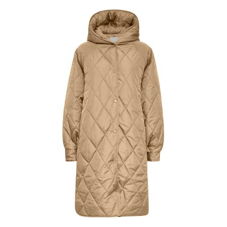 ICHI ICHI Tussenmantel lichtbruin