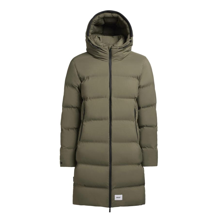 Khujo khujo Winterjas Caius2-YM groen -