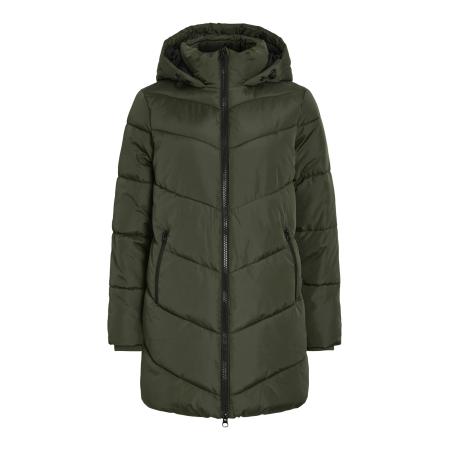Vila VILA Wintermantel VIMILJA donkergroen