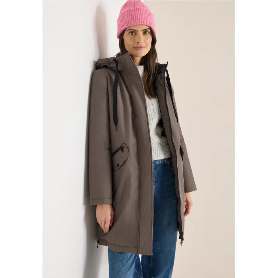 CECIL Sportieve parka Bruin