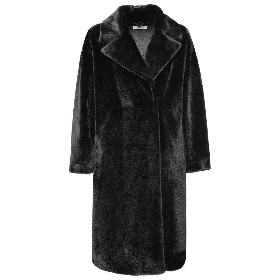 Maze Maze Tussenmantel zwart -