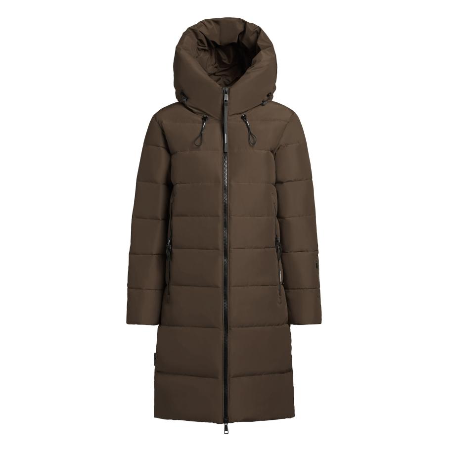 Khujo khujo Wintermantel JILIAS4 kaki -