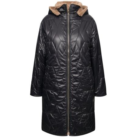 Ulla Popken Ulla Popken Tussenmantel zwart