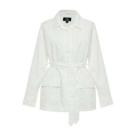 Threadbare Threadbare Tussenjas Paris wit