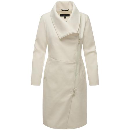 NAVAHOO Tussenmantel Samtrose offwhite