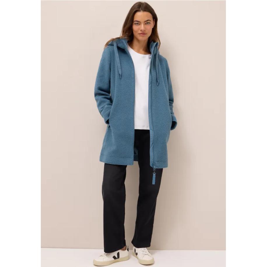 CECIL Mantel in wollook Blauw