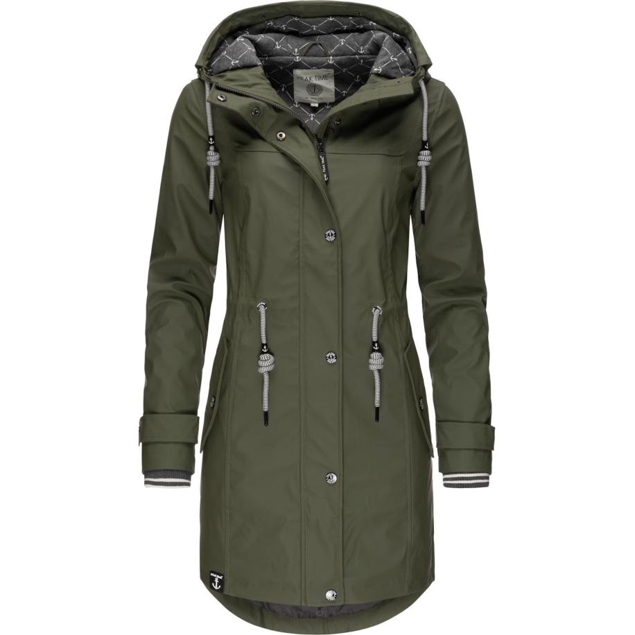 Peak Time Peak Time Functionele mantel L60042 olijfgroen -