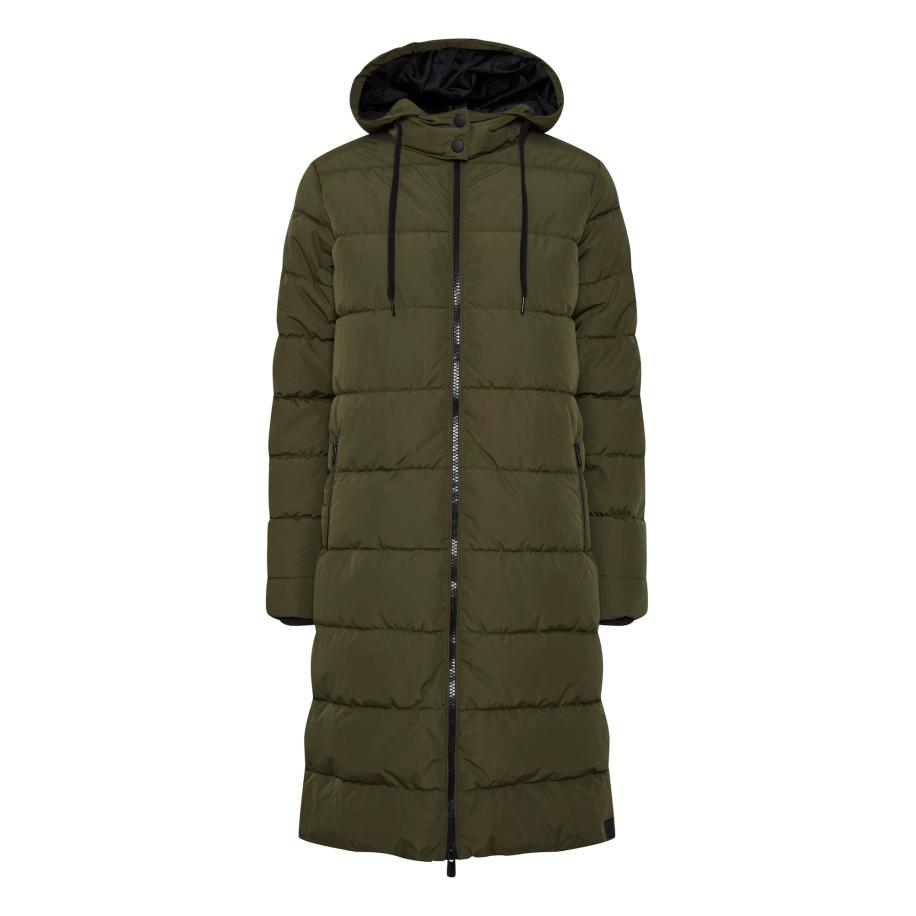 Oxmo Oxmo Wintermantel olijfgroen -