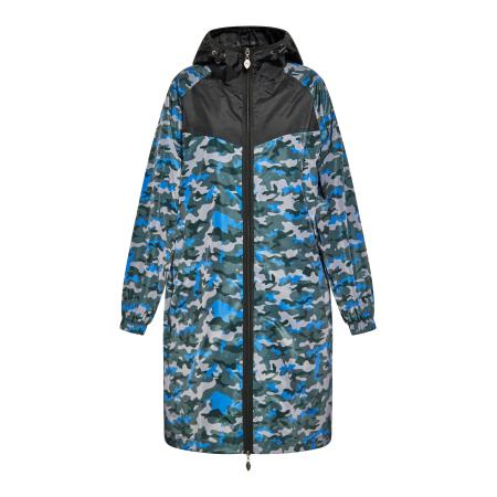 MyMo ATHLSR myMo ATHLSR Tussenmantel royal blue/koningsblauw / lichtgrijs / donkergroen / zwart