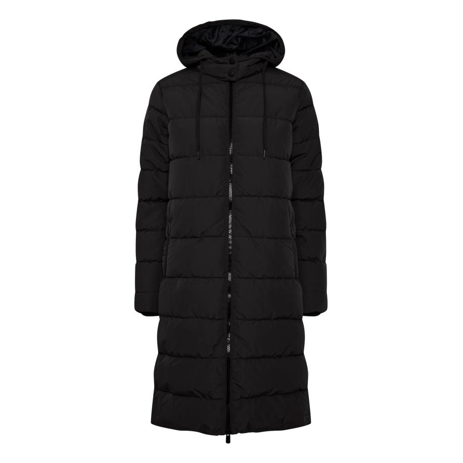 Oxmo Oxmo Wintermantel zwart -