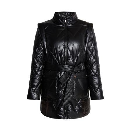 MYMO Tussenmantel zwart