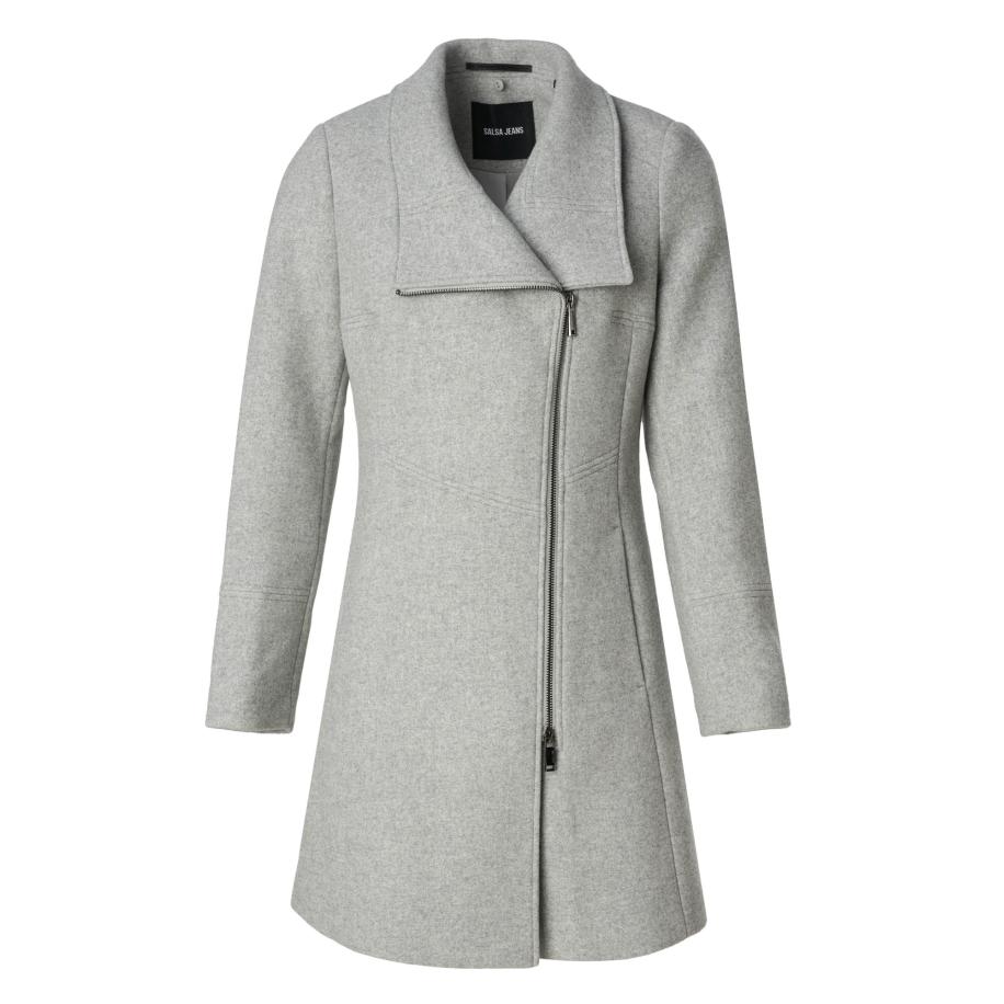 Salsa Salsa Jeans Tussenmantel grijs -