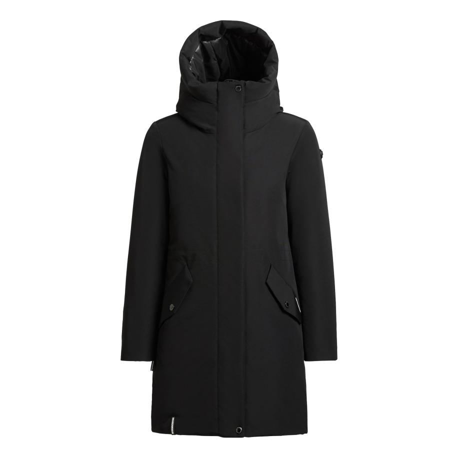 Khujo khujo Tussenmantel Diance zwart -