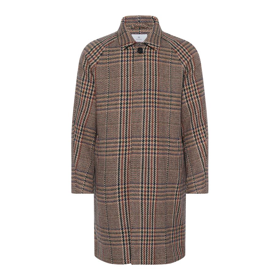 Matinique Matinique Tussenjas Elijah navy / kastanjebruin / lichtbruin / zwart -