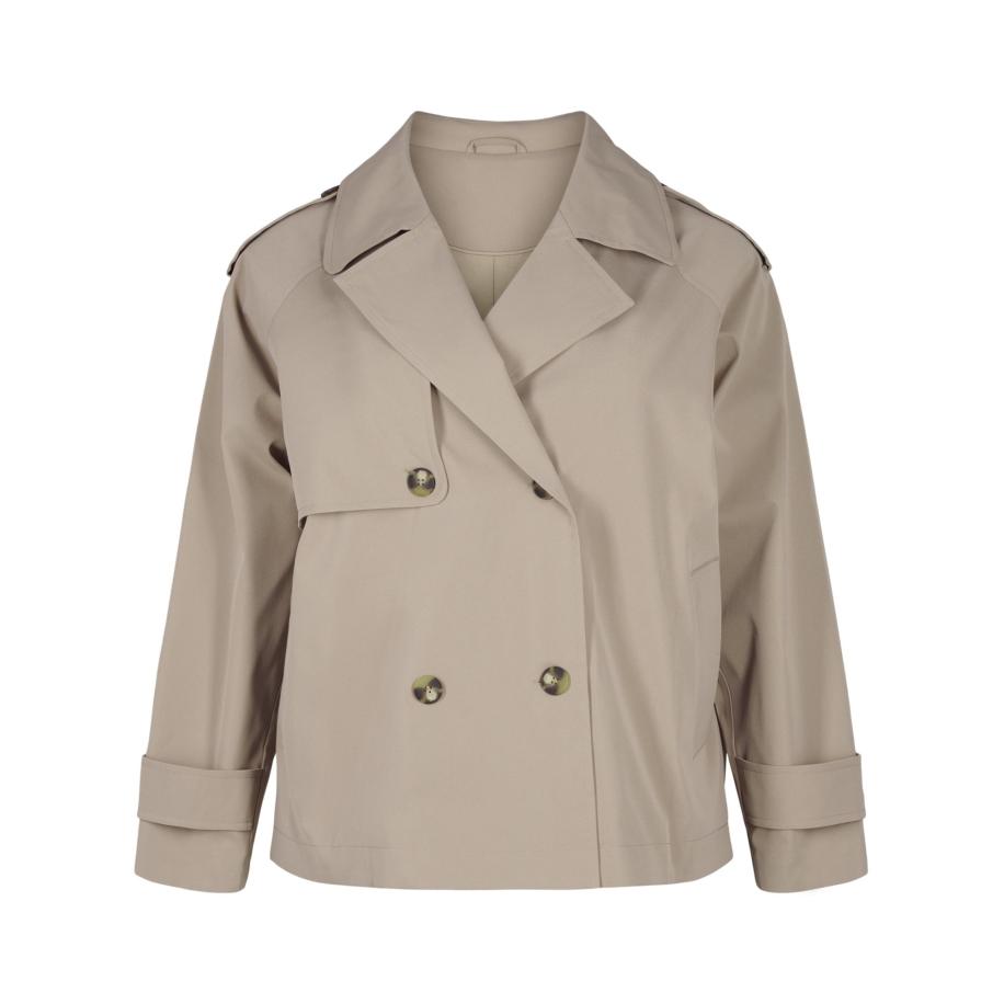 Zizzi Zizzi Tussenmantel MMadrid taupe -