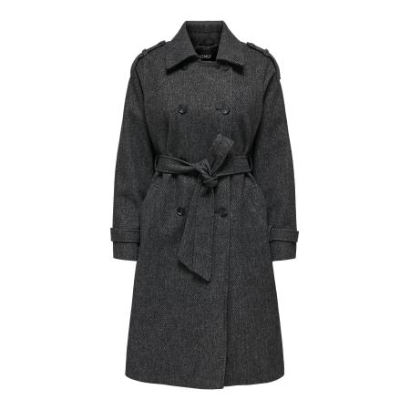 Only ONLY Tussenmantel ONLAsta donkergrijs