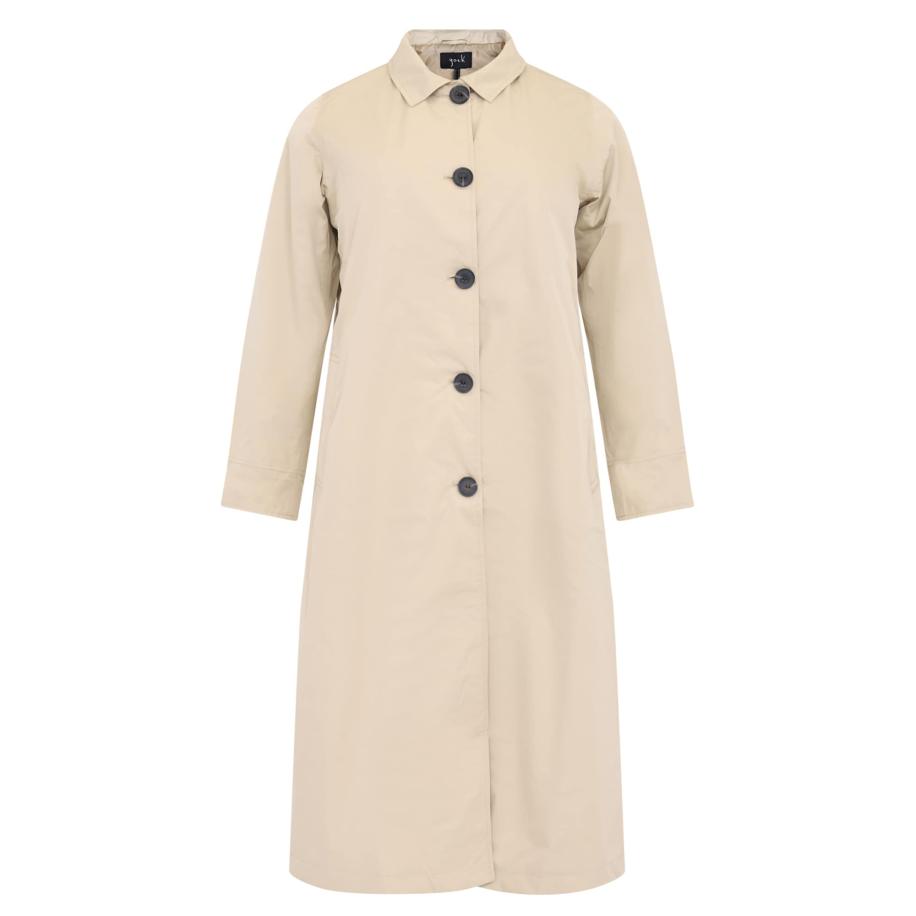 Yoek YOEK Tussenmantel Dena beige -