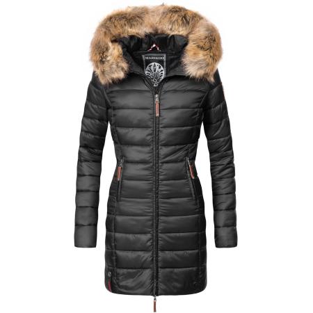 MARIKOO MARIKOO Wintermantel Rose bruin / zwart