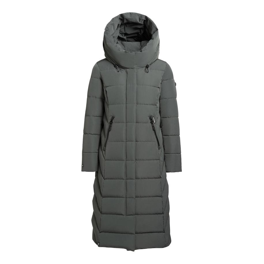 Khujo khujo Wintermantel Sensy-YM kaki -