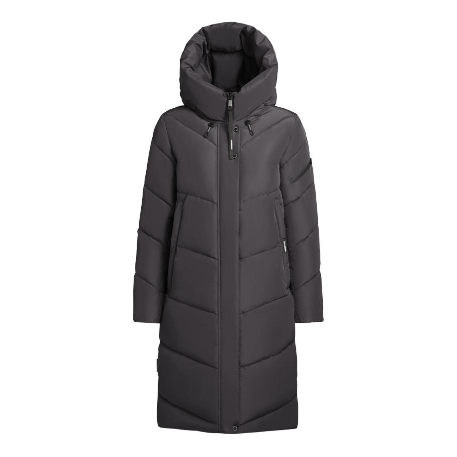 Khujo khujo Wintermantel Jange grijs -