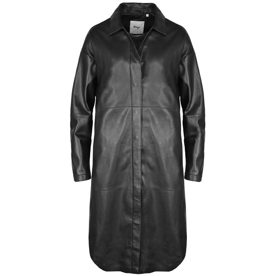 Maze Maze Tussenmantel zwart -