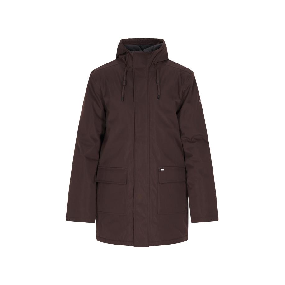 DreiMaster DreiMaster Maritim Winterparka donkerbruin -