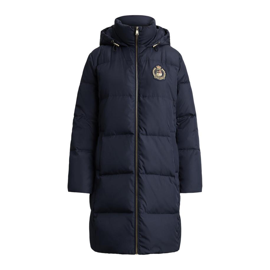 Lauren Ralph Lauren Lauren Ralph Lauren Wintermantel navy / goudgeel / donkerrood -
