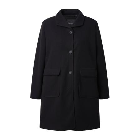 Ulla Popken Ulla Popken Tussenmantel zwart