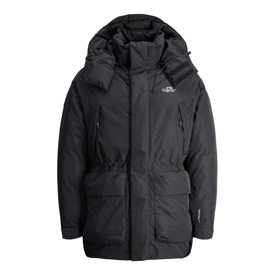 Jack & Jones JACK & JONES Winterparka JORKani zwart / wit -