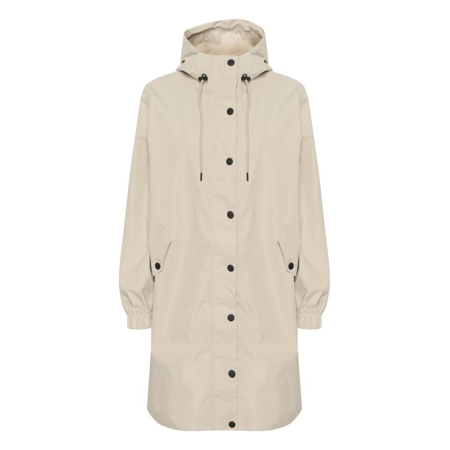 Kaffe Kaffe Tussenmantel Ennie greige -