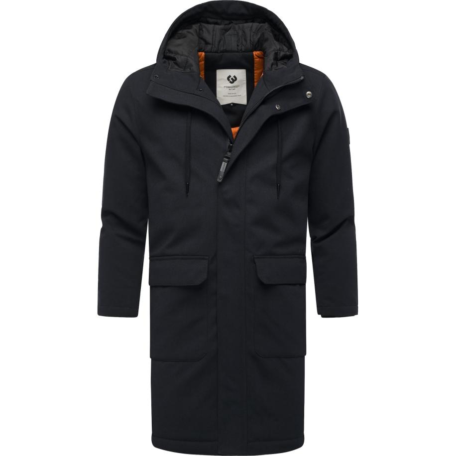 Ragwear Ragwear Winterjas Mr Them zwart -