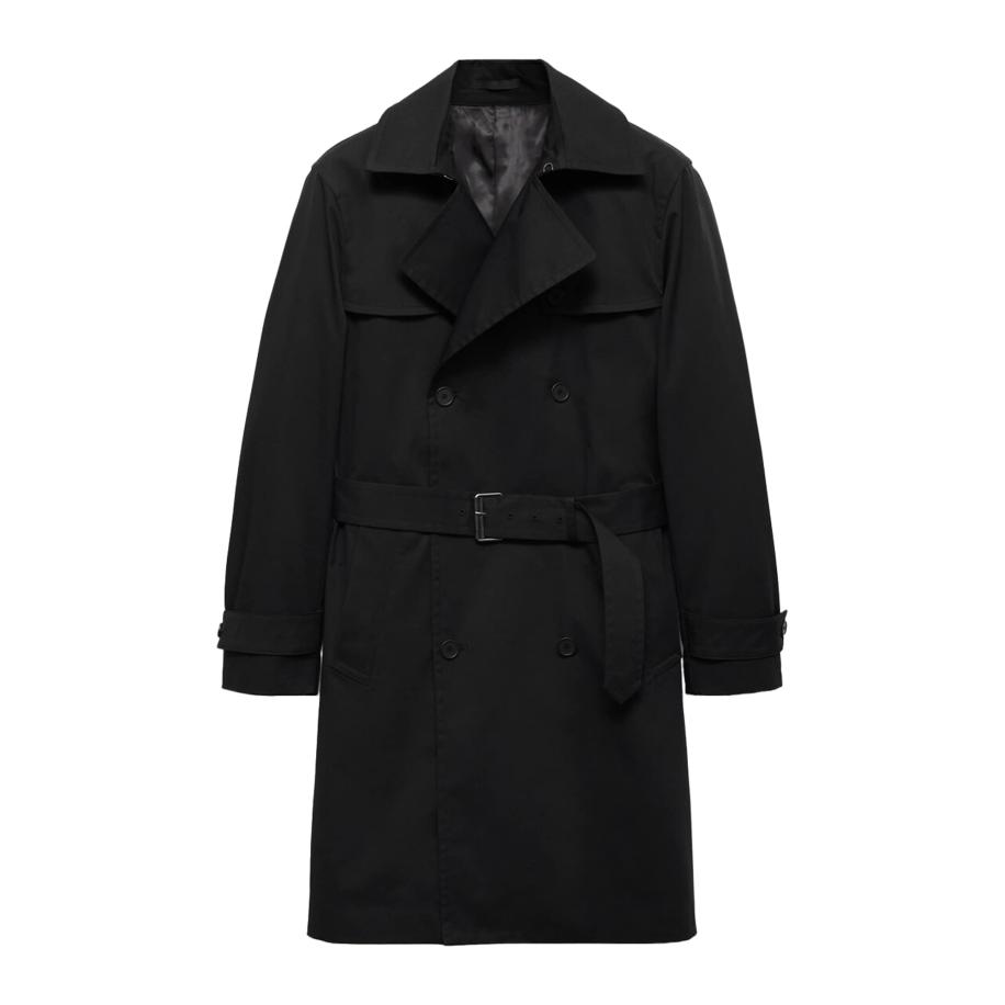 Mango MANGO MAN Tussenjas zwart -