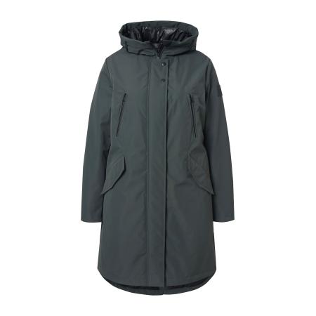 Ulla Popken Ulla Popken Tussenmantel kaki