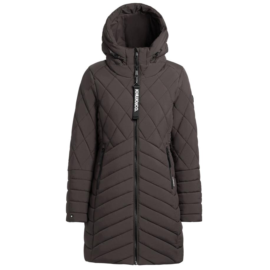 Khujo khujo Wintermantel donkergrijs -