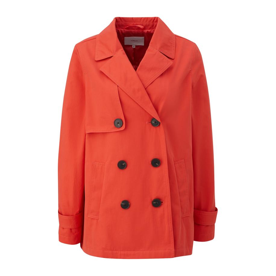 s.Oliver Tussenmantel oranje Oranje