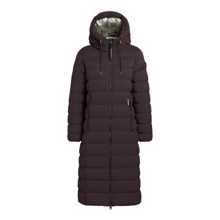 Khujo khujo Wintermantel Simmie2 donkerlila