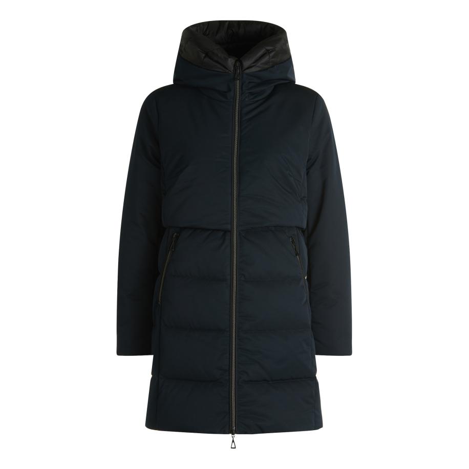 Amber & June Wintermantel navy Blauw