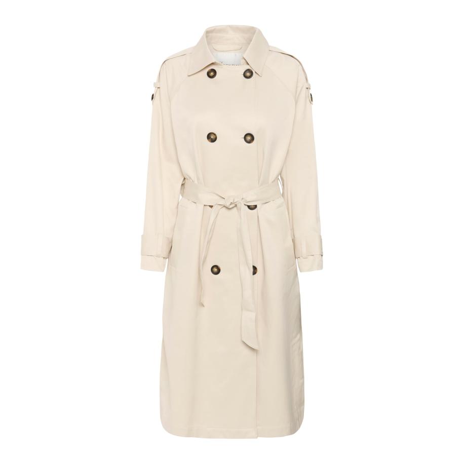 My Essential Wardrobe My Essential Wardrobe Tussenmantel Mira sand -