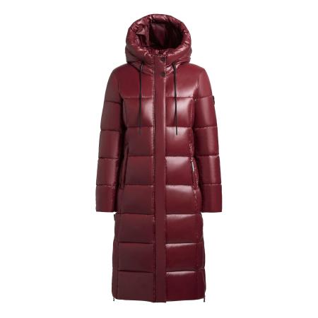 Khujo khujo Wintermantel WILLA donkerrood