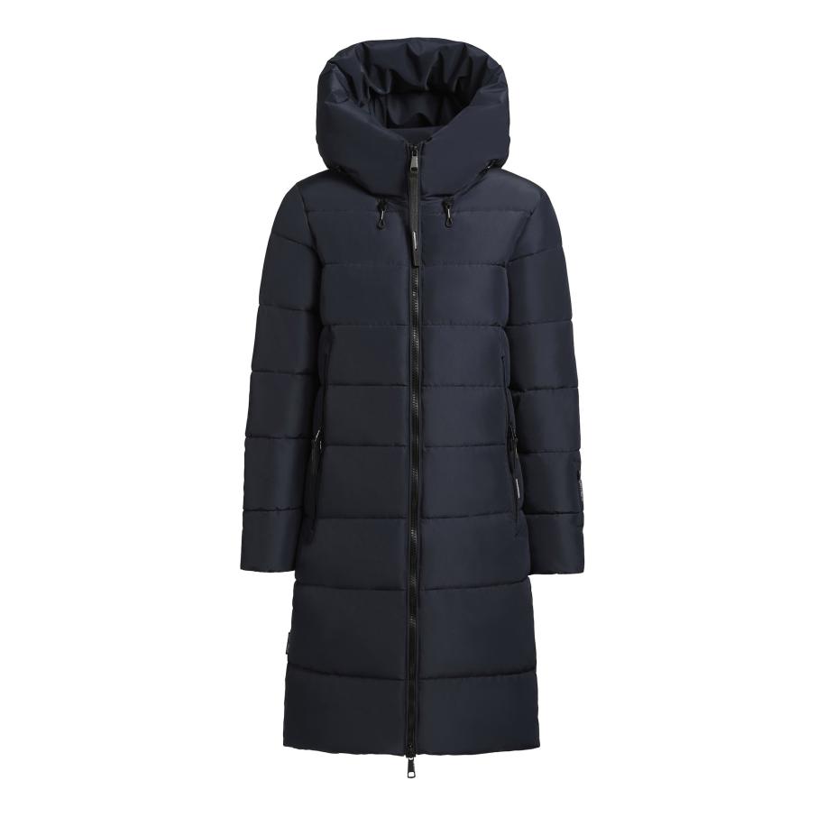 Khujo khujo Wintermantel JILIAS5 donkerblauw -