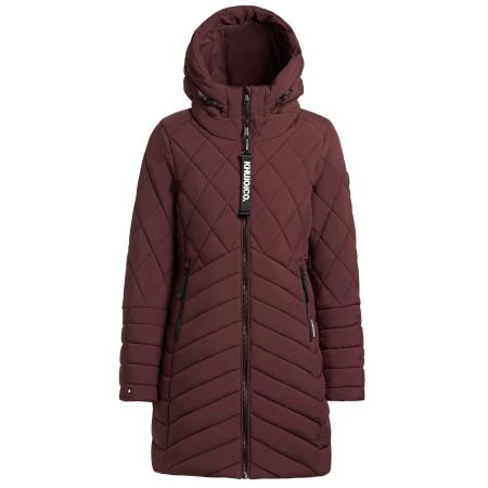 Khujo khujo Wintermantel rood / donkerrood