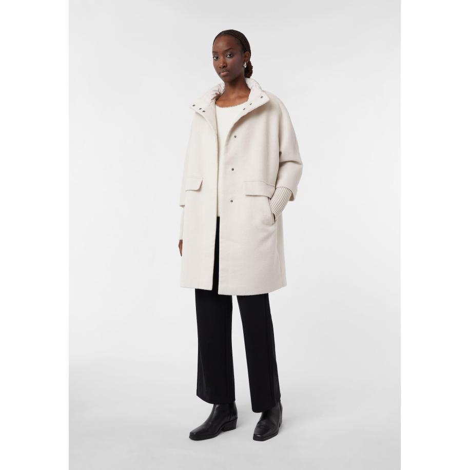 Comma COMMA Tussenmantel lichtgrijs -