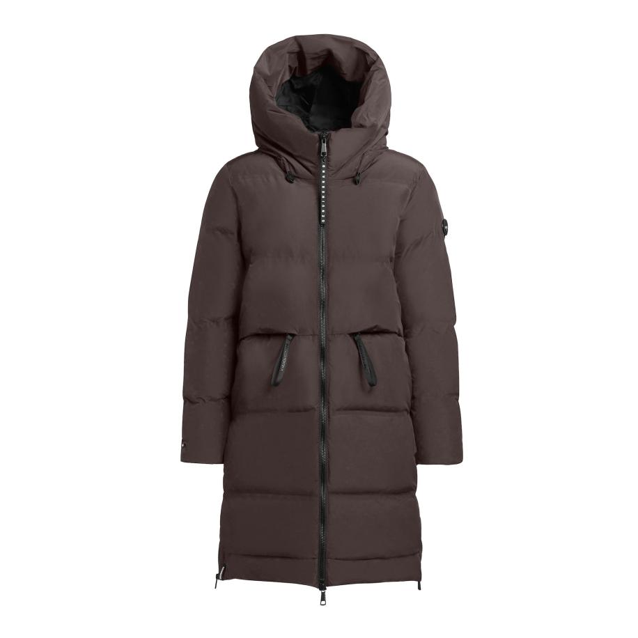 Khujo khujo Wintermantel Aroma2 aubergine -