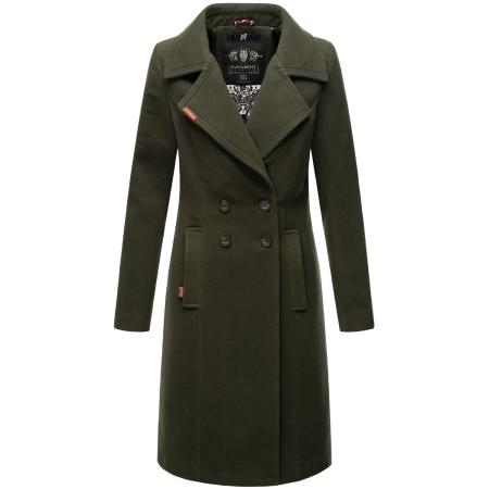 NAVAHOO NAVAHOO Tussenmantel Wooly donkergroen