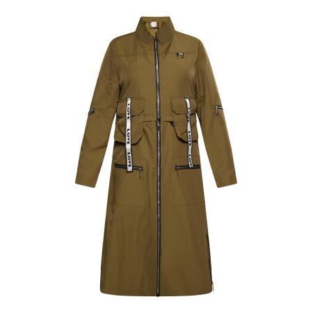 MYMO MYMO Tussenmantel olijfgroen