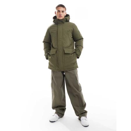 Tommy Hilfiger - Rockie - Parka donsjack in legergroen