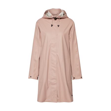 Ilse Jacobsen ILSE JACOBSEN Functionele mantel mokka / pastelroze