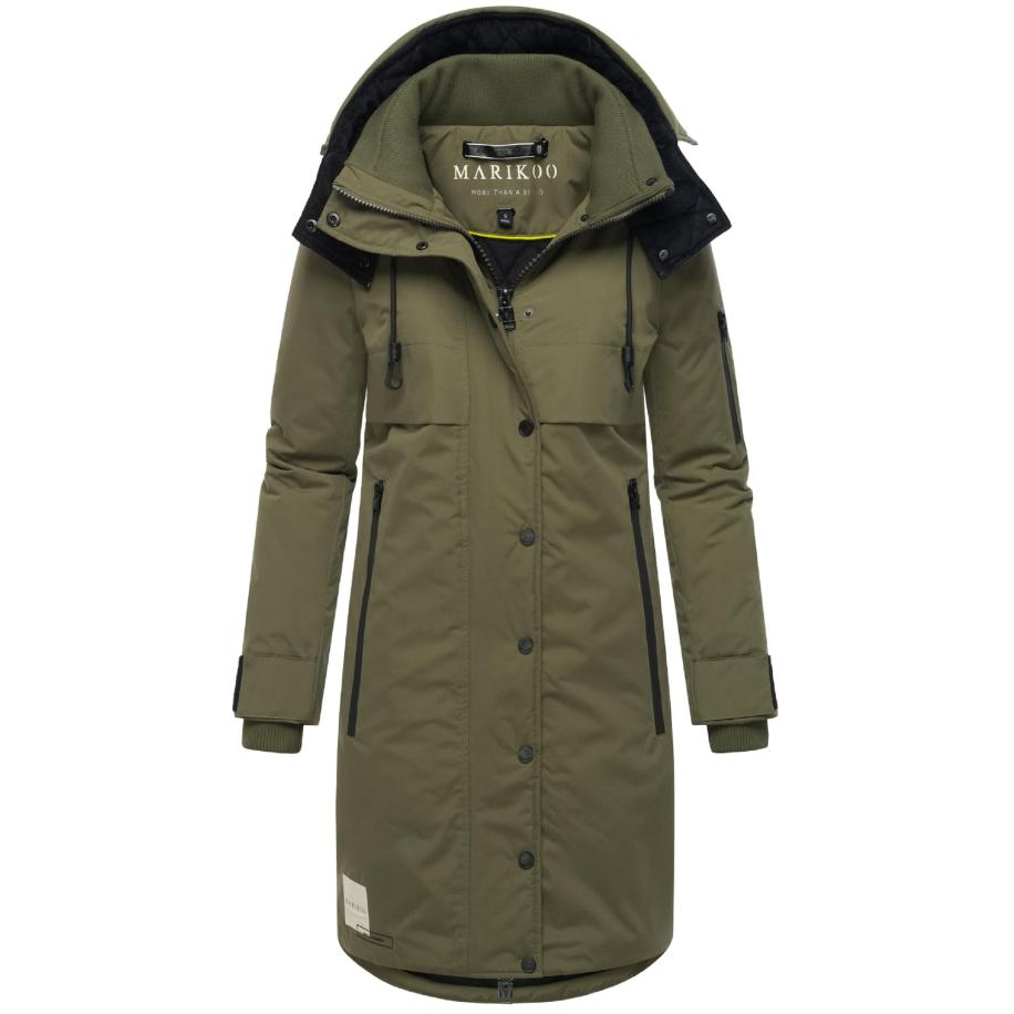 MARIKOO Wintermantel Anoukaa 16 groen Groen