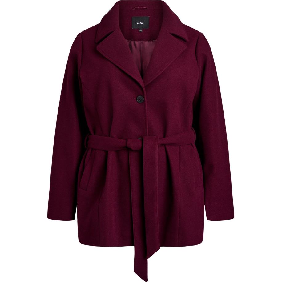 Zizzi Zizzi Tussenmantel Cacallie bordeaux -